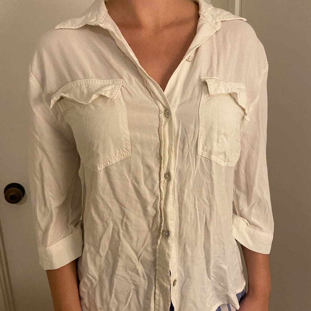 White button up